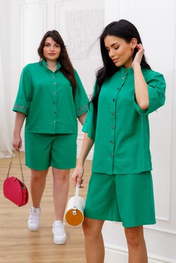 Блуза "Тільда" зелений