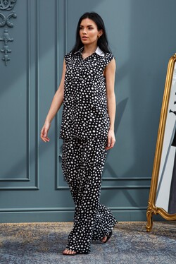 Костюм "Еві" чорний з білим