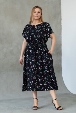 Сукня "Дженні" чорний принт
