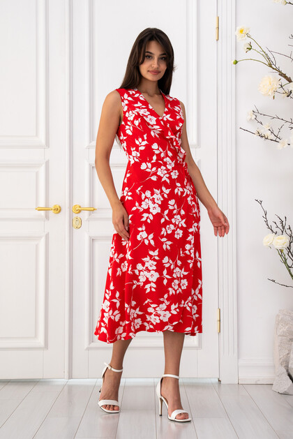 Сукня "Грейс" червоний принт