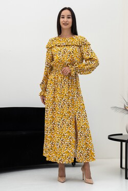 Сукня "Йоланта" жовтий принт