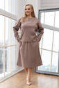 Костюм "Кірстон-міді" капучино