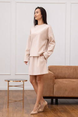 Костюм "Кірстон-міні" пудра