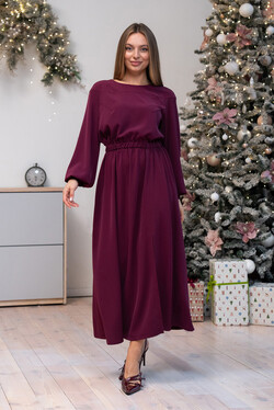 Сукня "Ліана" марсала