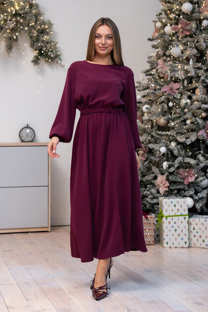 Сукня "Ліана" марсала