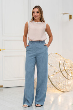 Брюки "Дербі" блакитний