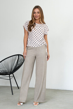 Брюки "Дербі" світло-бежевий