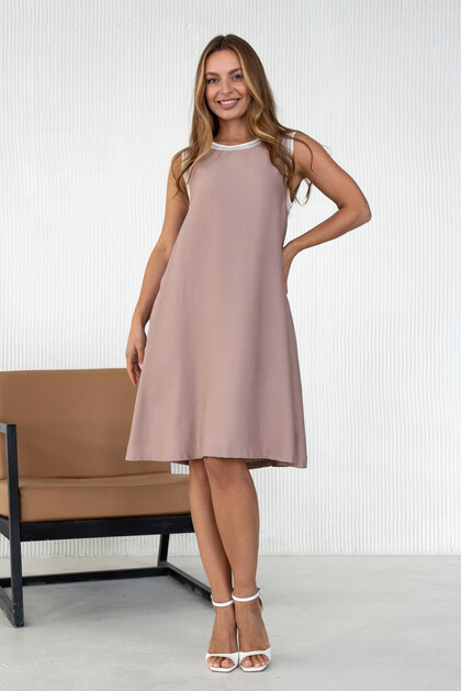 Сукня "Меліана-міні" капучино