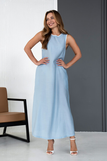 Сукня "Меліана-максі" блакитний