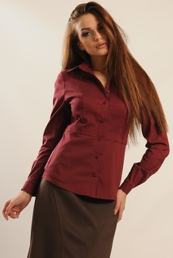Блуза "Пінк" бордо